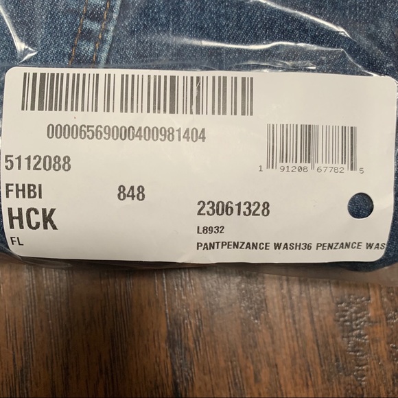 NWT Madewell The Perfect Vintage High Waist Side Slit Crop Jeans Style L8932 - Picture 4 of 7